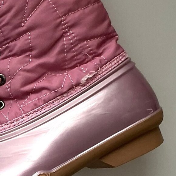 PINK DUCK BOOTS EUC (Flaw) - Picture 11 of 13